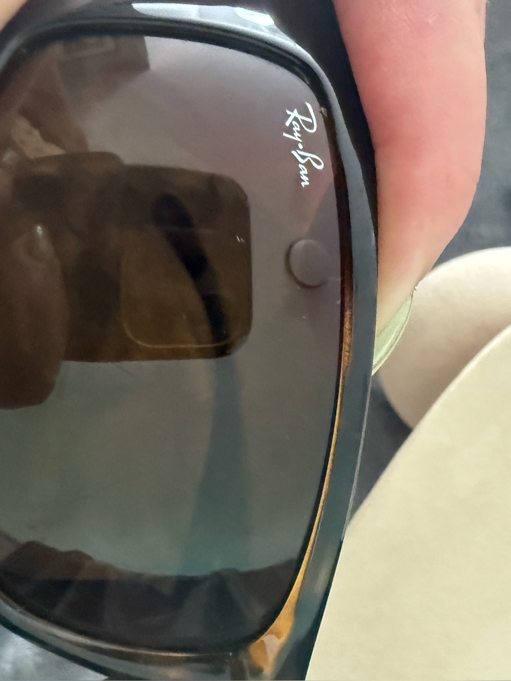 Ray-Ban Women’s Wrap Sunglasses in Tortoise and Brown - Picture 6 of 8